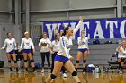 Volleyball vs MHC  Wheaton Women's Volleyball vs Mount Holyoke College. - Photo by Keith Nordstrom : Wheaton, Volleyball